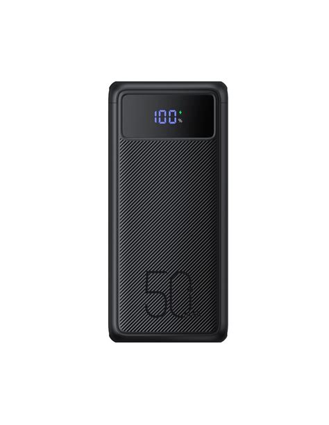 VEGER POWER BANK CON PANTALLA LCD CAPACIDAD 50000MAH CARGA RÁPIDA