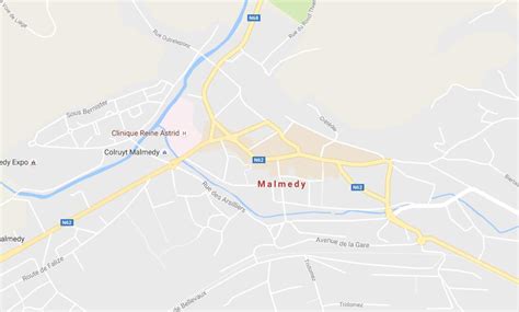 Map of Malmedy