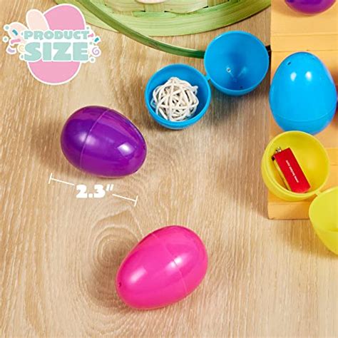 Joyin Pcs Plastic Easter Eggs Empty Easter Eggs Fillable