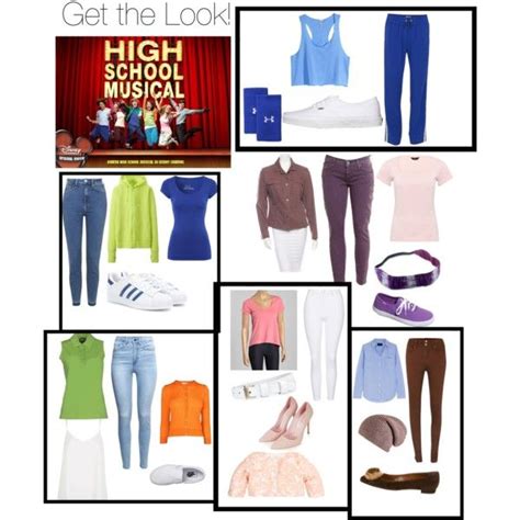 High School Musical inspired Outfits | Disney inspired outfits, School ...