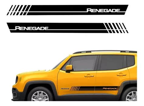 Adesivos Compatível Renegade Faixas Lateral Kit Par R221 Parcelamento