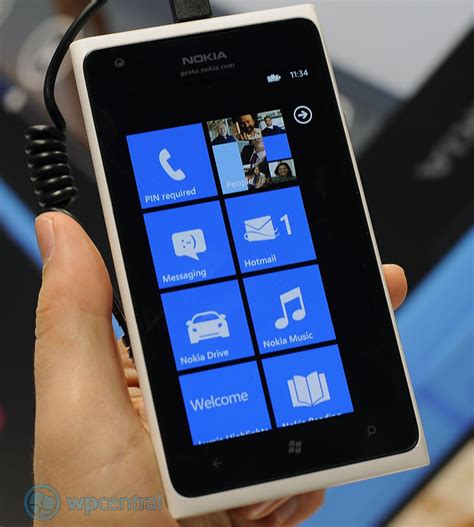 Hands With The White Nokia Lumia 900 Video Windows Central