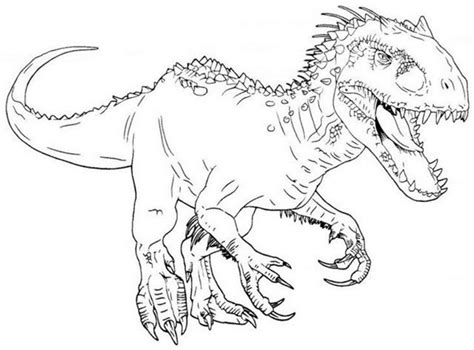 Desenhos Do Indominus Rex Para Imprimir E Colorirpintar Porn Sex The