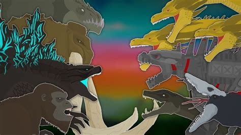 Godzilla Monsterverse Battles Battle Compilation Pivot Animator In