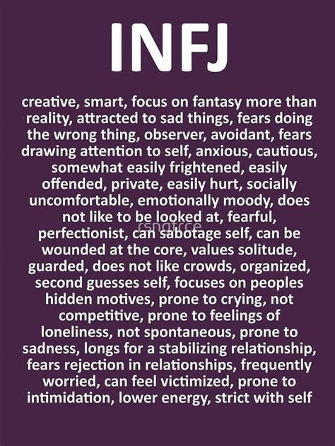 Infj The Counselor Description Essential T Shirt By Rsngfrce In 2021 Infj Personality