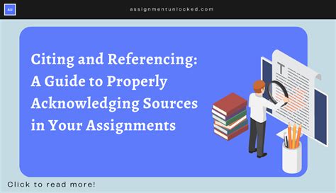 Citing And Referencing A Guide To Properly Acknowledging Sources In Your Assignments By