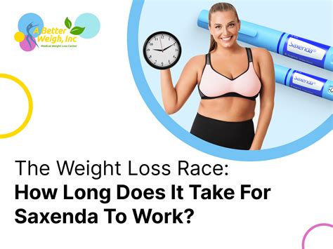 The Weight Loss Race How Long Does It Take For Saxenda To Work