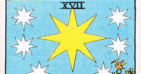 Grande Círculo De Tarot E Astrologia Tarot Carta Xvii A Estrela