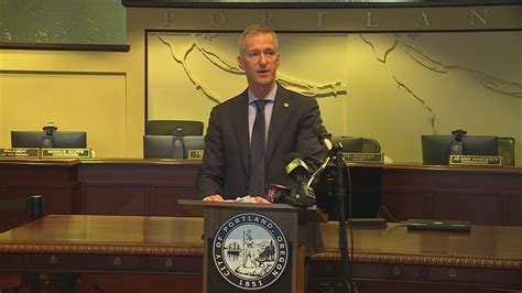 Portland Or Mayor Ted Wheeler Proposes 27 Million Down Payment To