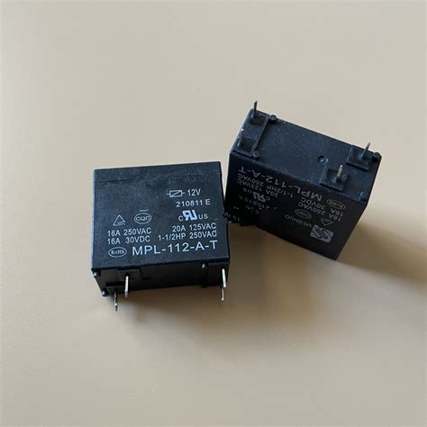 Relay MPL-112-A-T 12VDC 16A 12V 4 Pin Relay | Shopee Malaysia