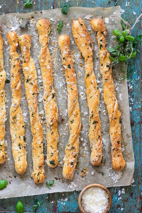 Knusper Kr Uter Parmesan Brotstangen Meine Kuechenschlacht