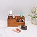 Coideal Wooden Desktop Storage Organizer Remote Control Caddy Holder