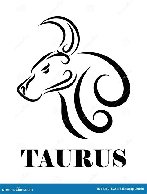 Taurus Sign Drawings