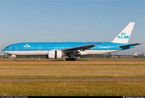 PH BQC KLM Royal Dutch Airlines Boeing 777 206ER Photo By Matteo