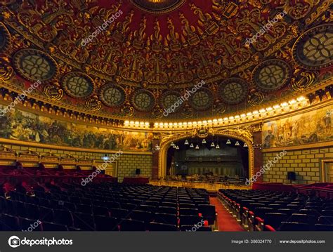 Interior Concert Hall Historical Building Stock Editorial Photo