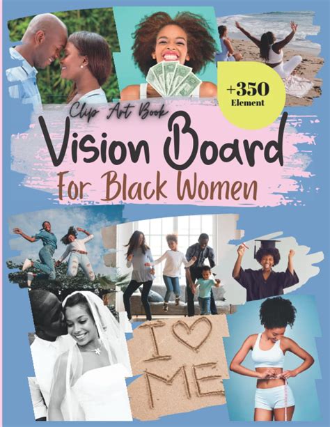 Vision Board Clip Art Book For Black Women Create Powerful Vision