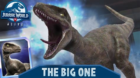 Unlocking The Big One Jurassic World Alive Youtube