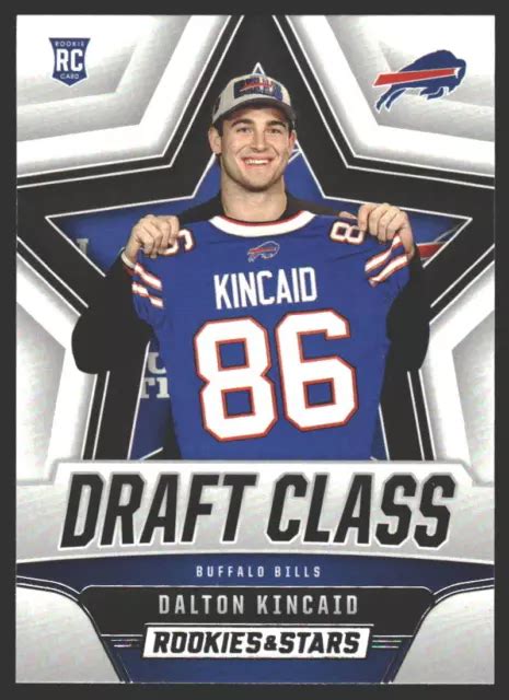 Dalton Kincaid Dc Panini Rookies Stars Draft Class Buffalo