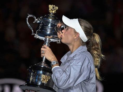 Caroline Wozniacki Wins First Major At Australian Open Tennis News