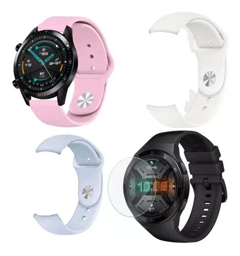 Pack 3 Correas 3 Micas Para Huawei Watch Gt2e Envío gratis