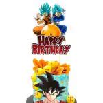 Buy Zyozique Dragon Decorations For Goku Cake Topper Cool Birthday