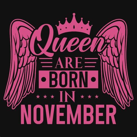 premium vector queen  born  tshirt design premium vector