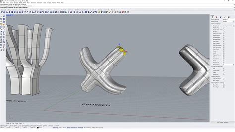 Sub D Modelling In Rhino The Different Design