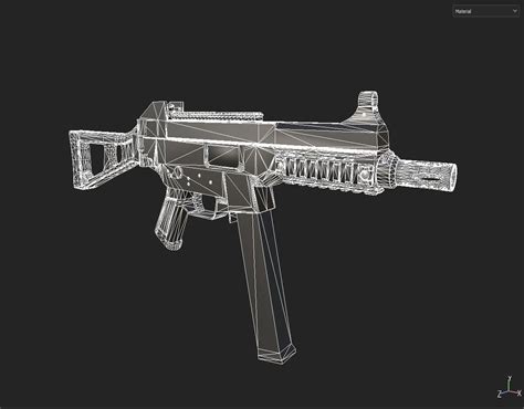 Ump45 3d Model Turbosquid 2252882