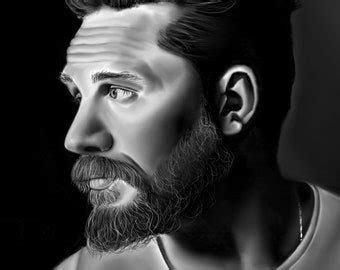 Tom Hardy Alfie Solomons Peaky Blinders Sketch Portrait Print Etsy