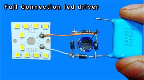 Simple Led Driver Circuit Led Driver Circuit Kaise Banaen Youtube