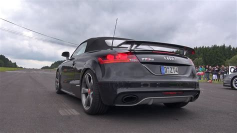 Loud Audi Tt Rs Roadster W Milltek Non Resonated Catback Exhaust Using