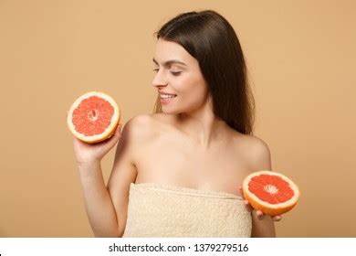 Close Beauty Half Naked Woman Perfect Stock Photo Edit Now 1357917434