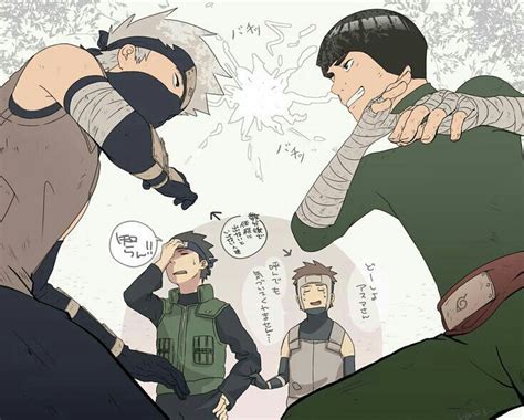 Kakashi X Gai Naruto Anime Sasuke De Naruto Shippuden Personajes De Naruto