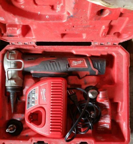 Milwaukee M12 Cordless Propex Expansion Tool Kit 2432 22 And Charger 87935921402 Ebay