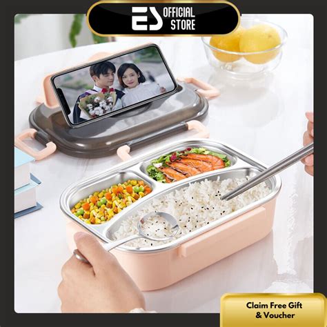 Jual Spesial Live ES Kotak Makan Stainless Steel Tahan Suhu Tempat