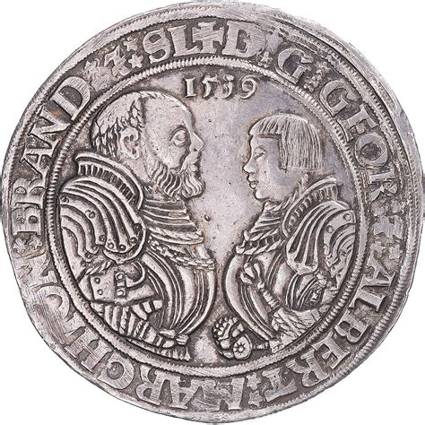 340680 Coin German States Brandenburg Franconia Georg And