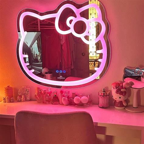 Impressions Vanity · Company Hello Kitty Wall Mirror With Wi Fi Smart