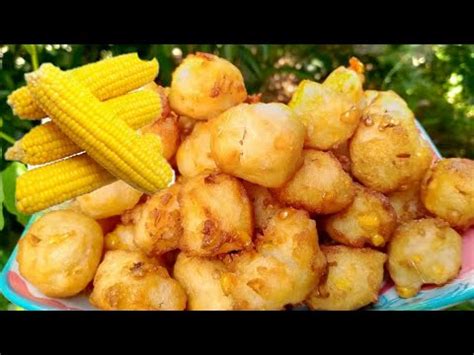 Cara Buat Cucur Manis Jagung By Kak Nur Tip Hiris Jagung YouTube