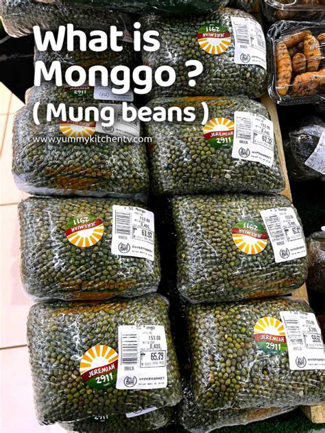 The Humble Monggo (Mung Beans) - Yummy Kitchen