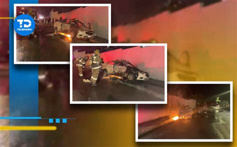 Hombre Sufre Quemaduras Tras Incendiarse Su Auto En Saltillo