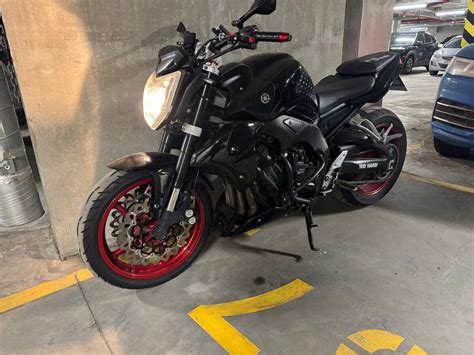 Купить б у Yamaha FZ1 инжектор 5 передач в Санкт Петербурге чёрный naked bike 2006 года по цене