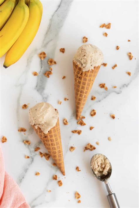 One Ingredient Banana Ice Cream The Bakermama