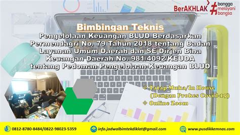 Bimtek Pengelolaan Keuangan Badan Layanan Umum Daerah Blud Pusat