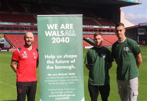 Walsall Football Club Teams Up With The Council To Champion The Borough