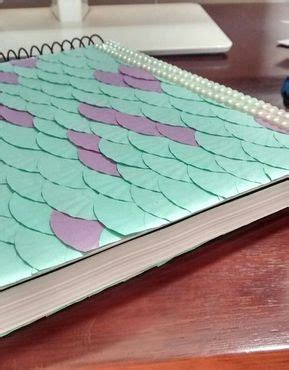 Cuaderno Forrado Con Dise O De Sirena School Diy Diy