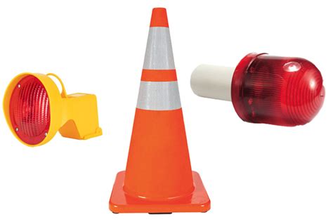 Traffic Cones Warning Lights