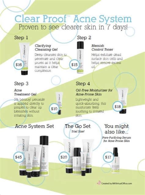 Mary Kay Clear Proof Acne System Steps - Property & Real Estate for Rent