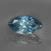 Unheated Round Bluish Green Montana Sapphire Roulette Cut Cts