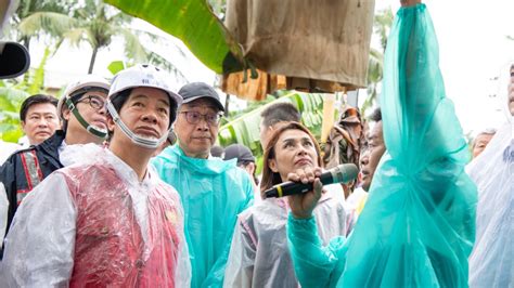 凱米豪雨釀災 賴清德：全台淹水逾50公分一戶補助2萬元、中低收入戶加碼 政治焦點 太報 Taisounds