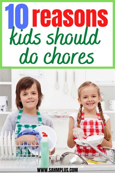 Two Children In The Kitchen With Text Overlay That Reads 10 Reasons